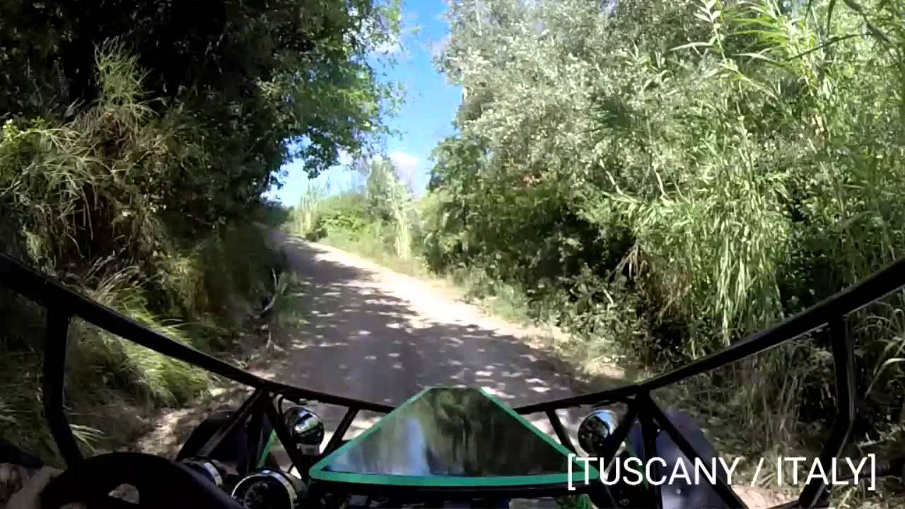 NESS BUGGY DRIVING TUSCANY / ITALY #1 GOPRO FRONT VIEW