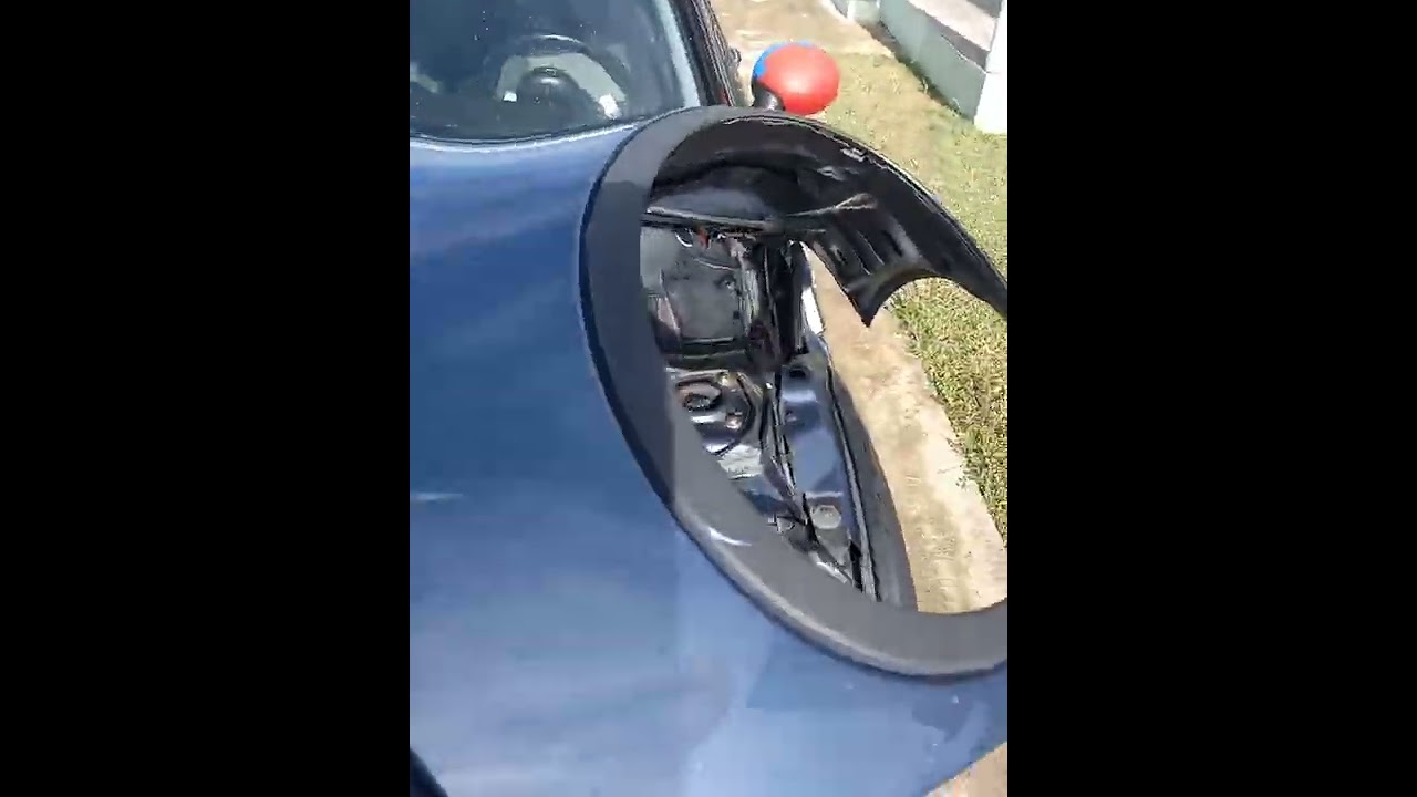 how to remove mini cooper headlight trim easy