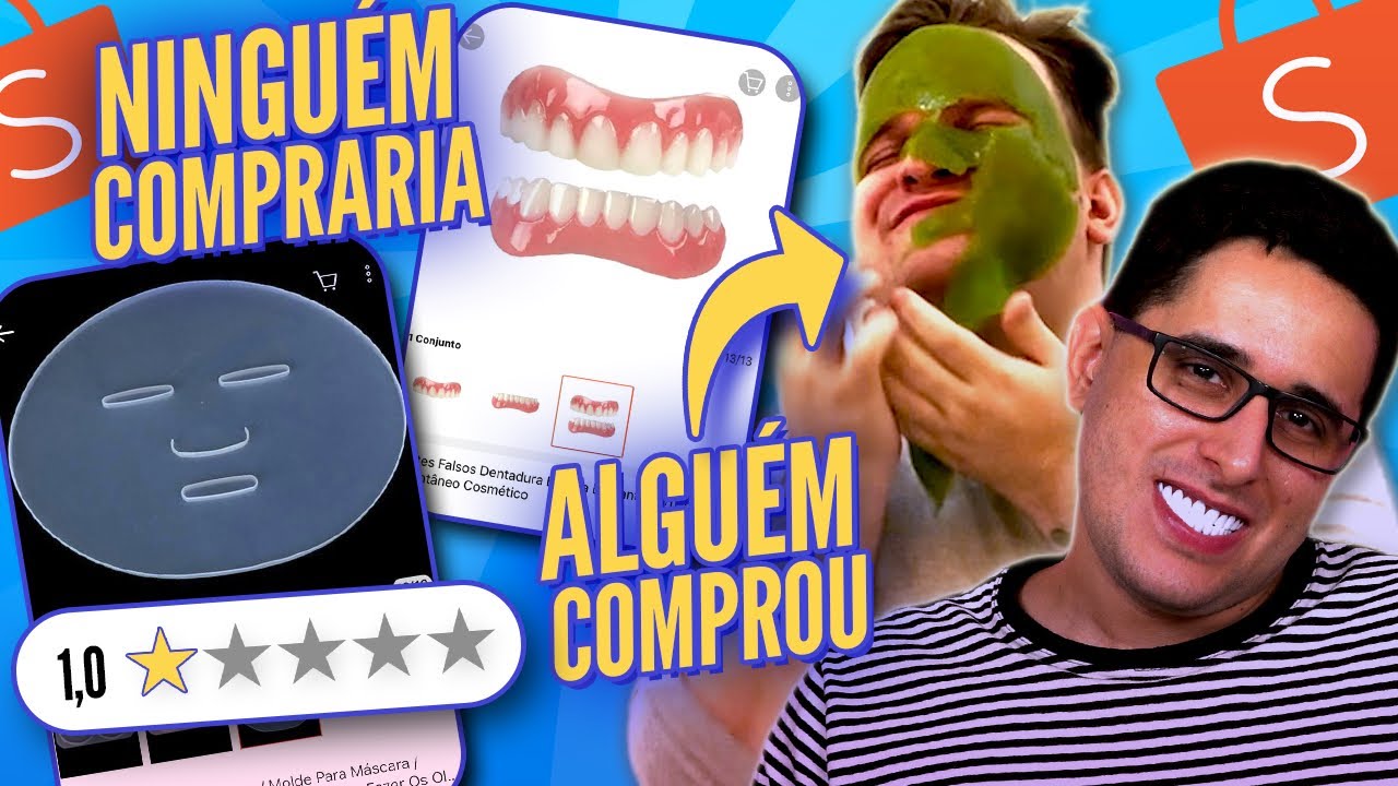 Produtos inúteis que NINGUÉM compraria mas NÓS compramos #01