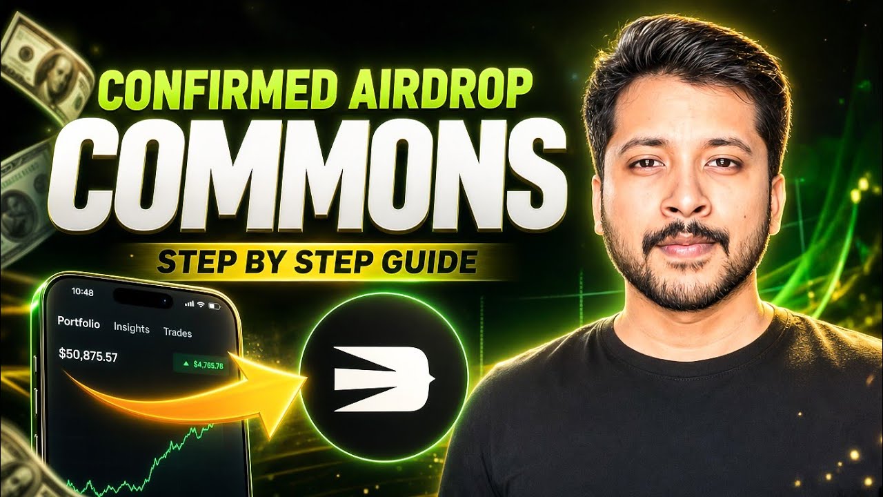 Commonsmade VOUCH Airdrop Guide | Time Limited Only 3 Days Work | Confirmed Airdrop 🚀