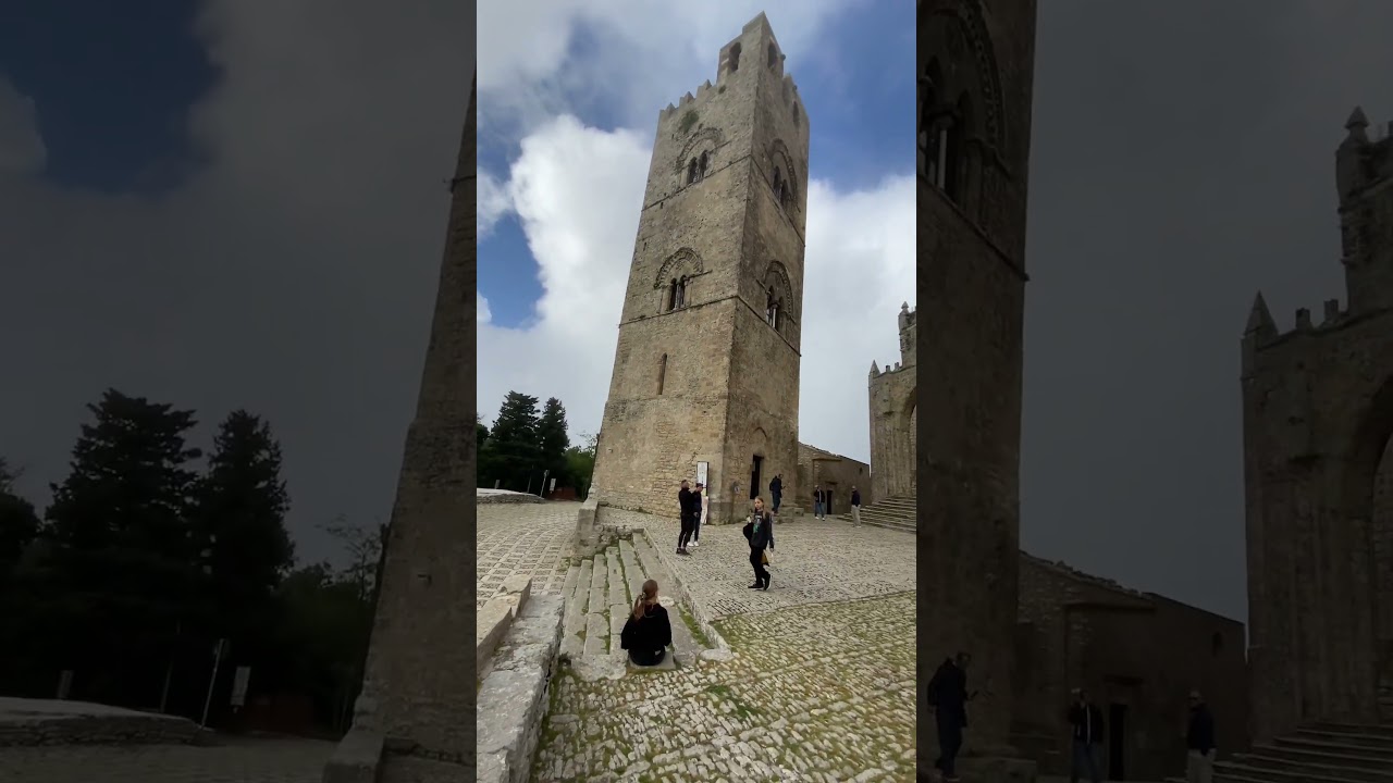 #Erice #EriceSicily #HiddenGemsItaly #TravelSicily #CastleViews #HilltopWonder #MedievalVibes