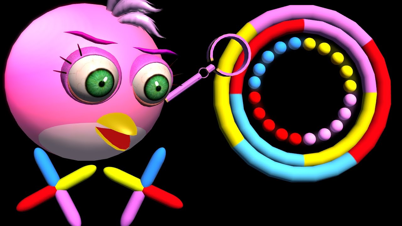 Angry Birds в COLOR SWITCH - 3D анимационный игра Mashup ☺ FunVideoTV - Style ;-))
