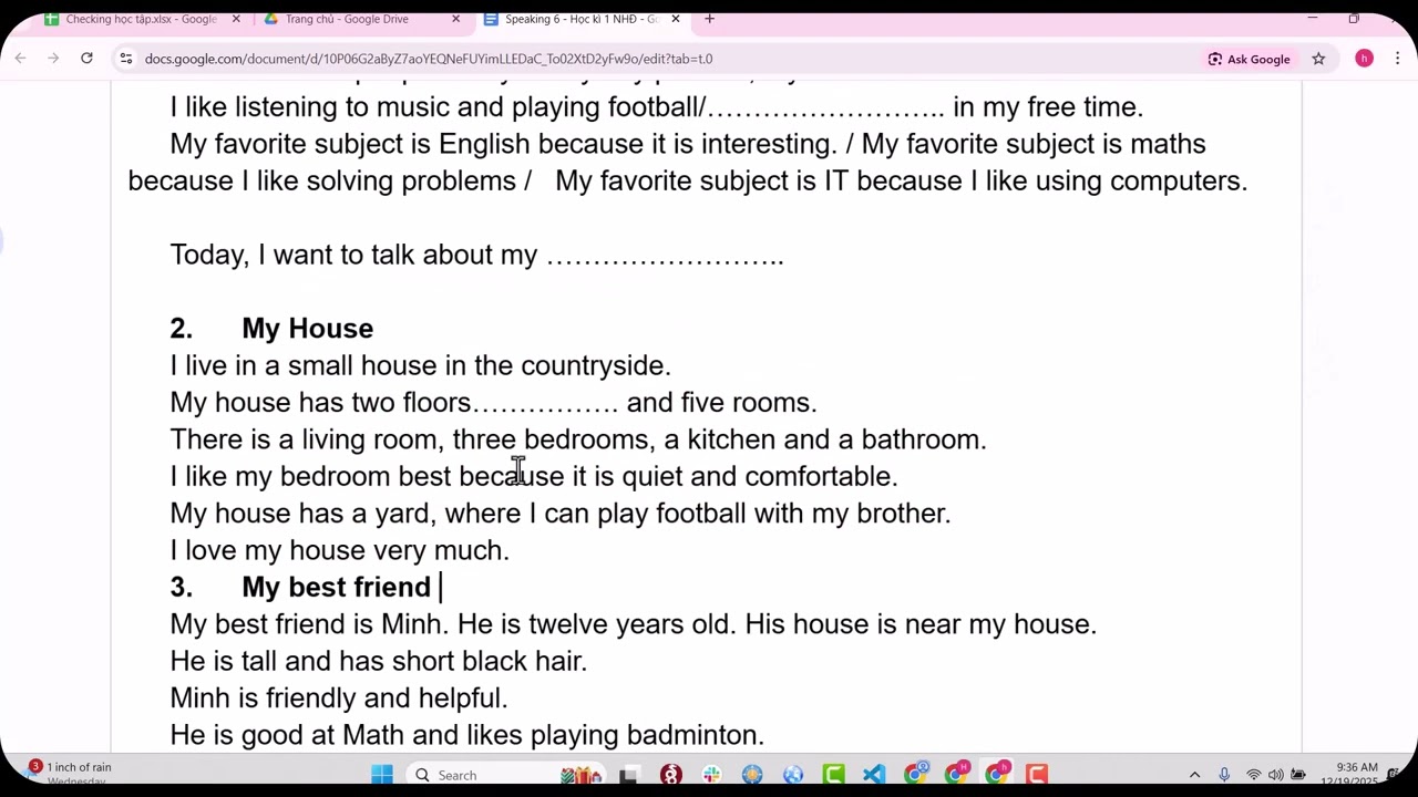 Ôn Thi Học Kì 1 Tiếng Anh Lớp 6 | i Learn Smart World 6 | Introduce Yourself – My House – My School