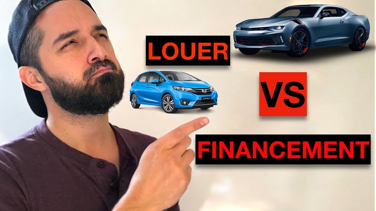 LOUER OU FINANCER UN VÉHICULE NEUF?