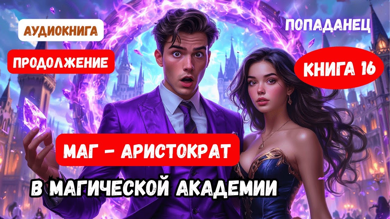 АУДИОКНИГА ПОЛНОСТЬЮ | Попаданец | Попаданец-аристократ в магической академия | КНИГА 16 | 2