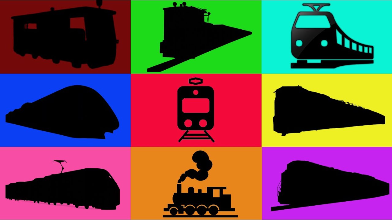 Surprise Spin: High Speed Train, Steam Locomotive, Oil Tanker Train, Tram Train, electric Train