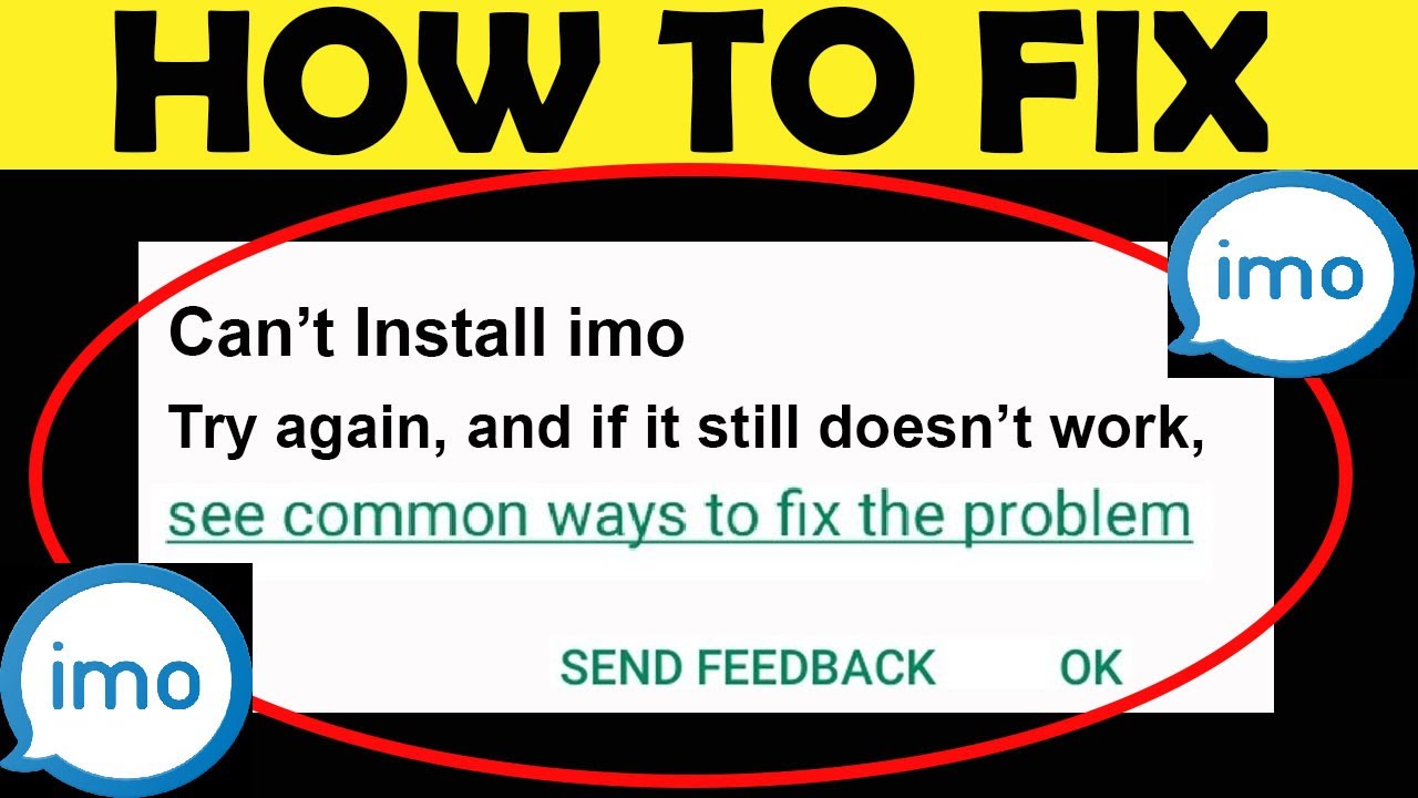 How to Fix Can't Install 
