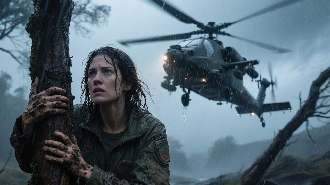 She Was Struggling in Deadly Storm — Until a Lone Apache Carved a Path Through the Chaos to Save Her