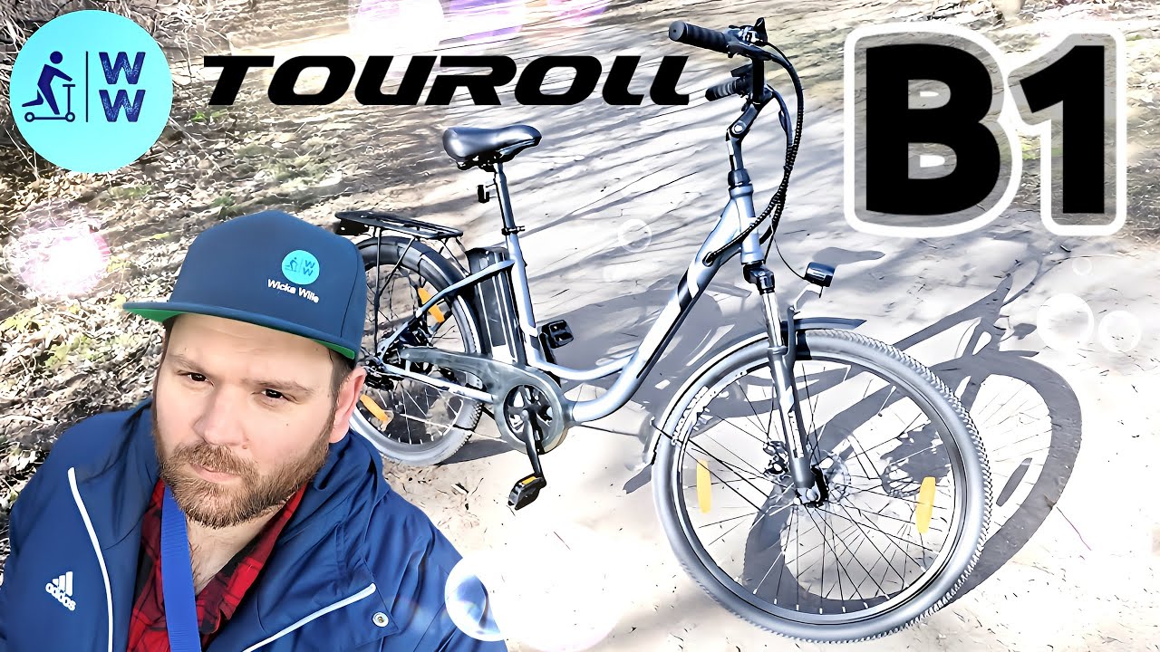 Touroll B1 🔥 Tiefeinsteiger ab 479€ 🔥 Günstig & Riesiger Akku, 25 km/h, 250 Watt, eBike 2025, breezy