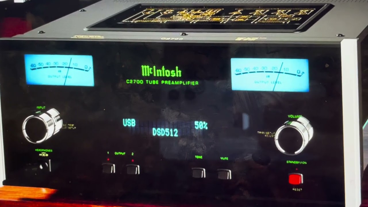 Hard Reset McIntosh C2700 Preamp