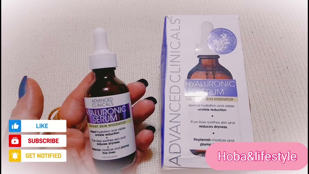 سيروم الهليورنيك اسيد من ادفانسد كلينكز  #سيروم #skincare