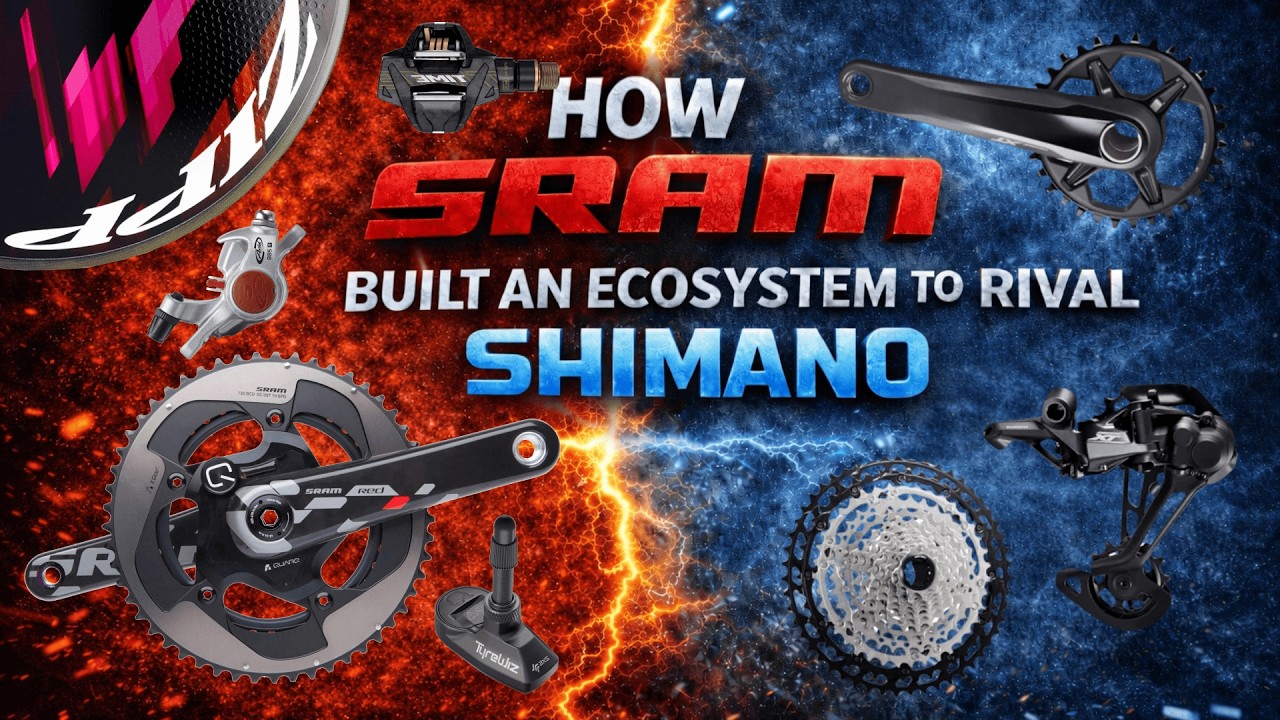 How SRAM built a component ecosystem and dismantled Shimano's monopoly