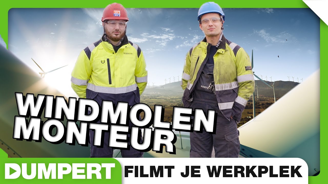 Meedraaien met windmolenmonteurs in Dumpert Filmt Je Werkplek!