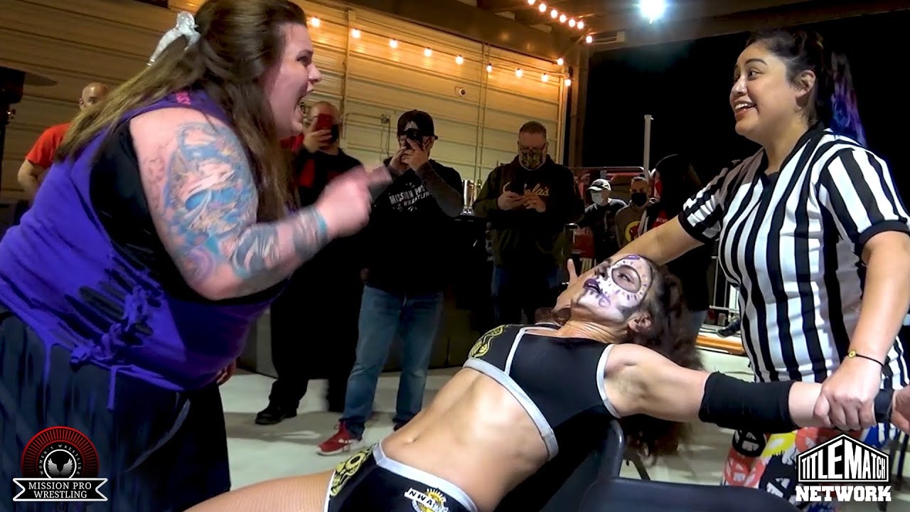 Thunder Rosa vs Baby D (Women's Wrestling) Mission Pro Wrestling, AEW, NWA