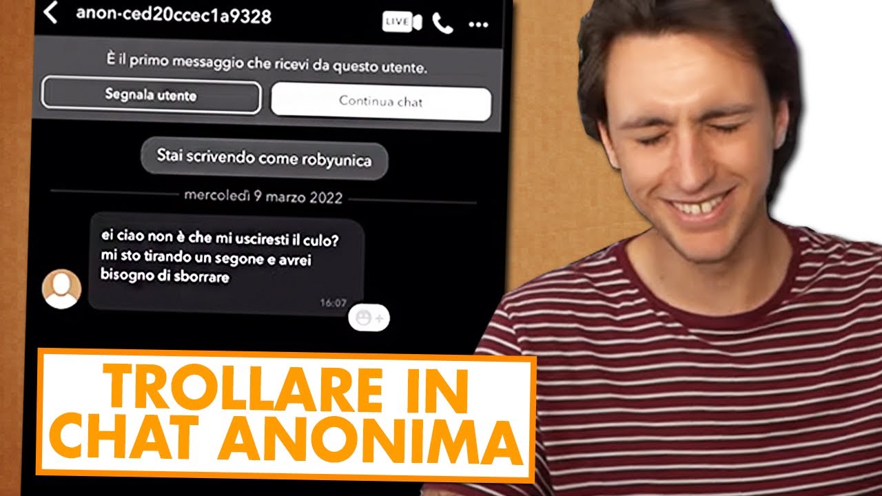 TROLLARE in CHAT ANONIMA il RITORNO!