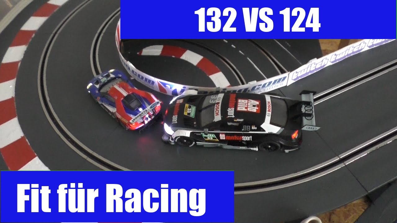 Für Einsteiger: 132 oder 124 auf der Carrera digital Bahn Was passt zu mir? Randstreifen?