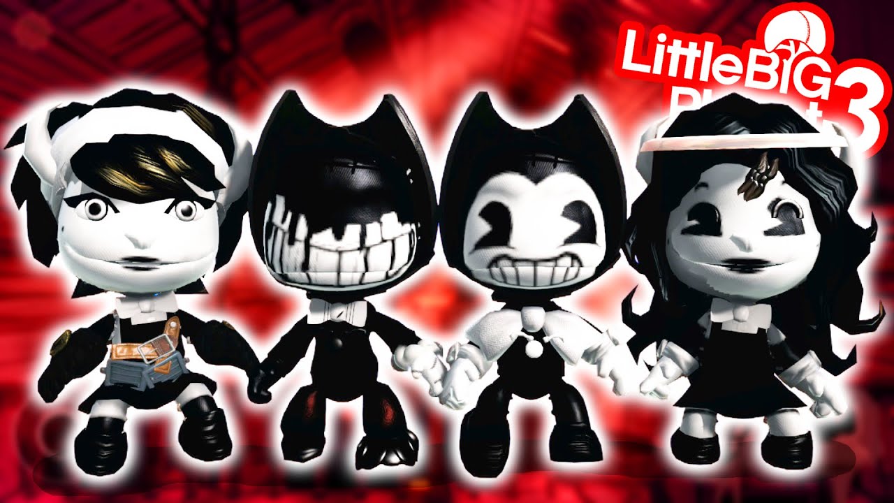Bendy And The Ink Machine Costumes DLC | LittleBigPlanet 3