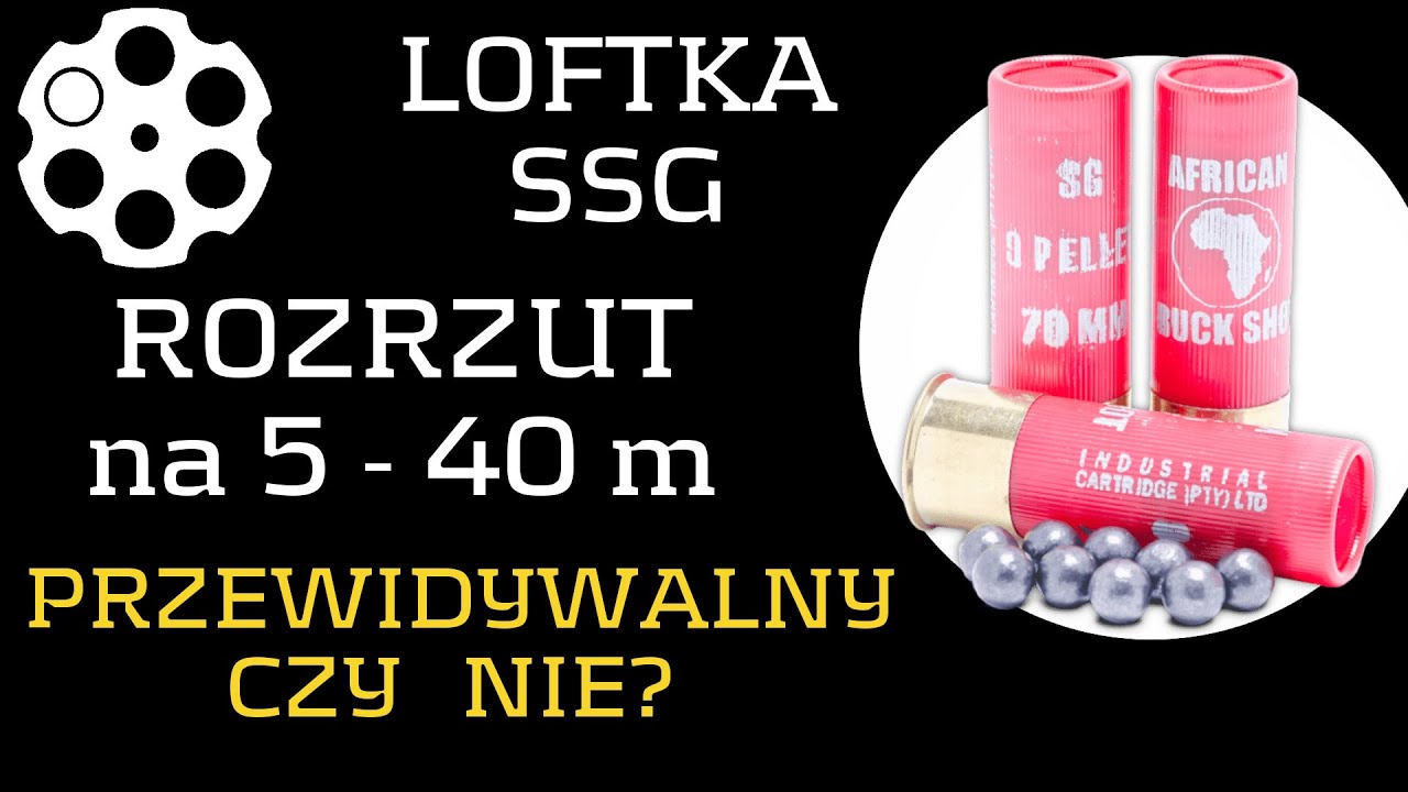 # 160 12 pocisków o średnicy 6,8 mm jednym strzałem. Loftka SSG. Skuteczna czy loteria?