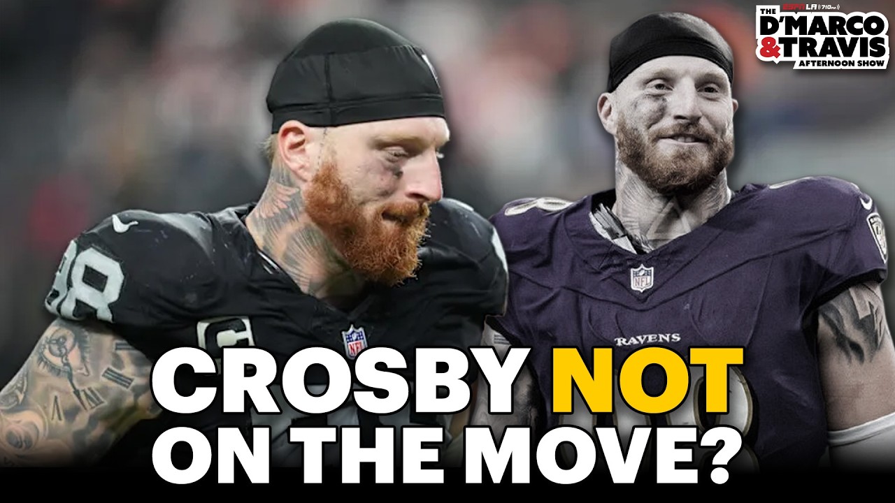 Live Reaction of Ravens Backing Out of Maxx Crosby Trade! - D'Marco & Travis
