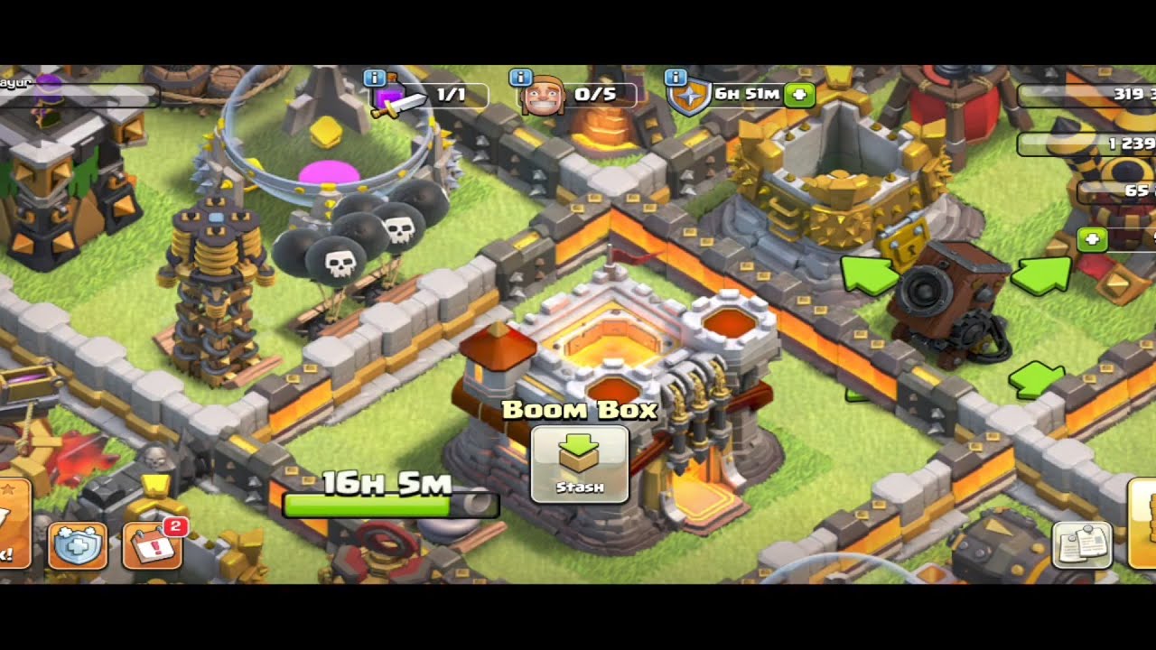 clash of clans my home is updated to level 11