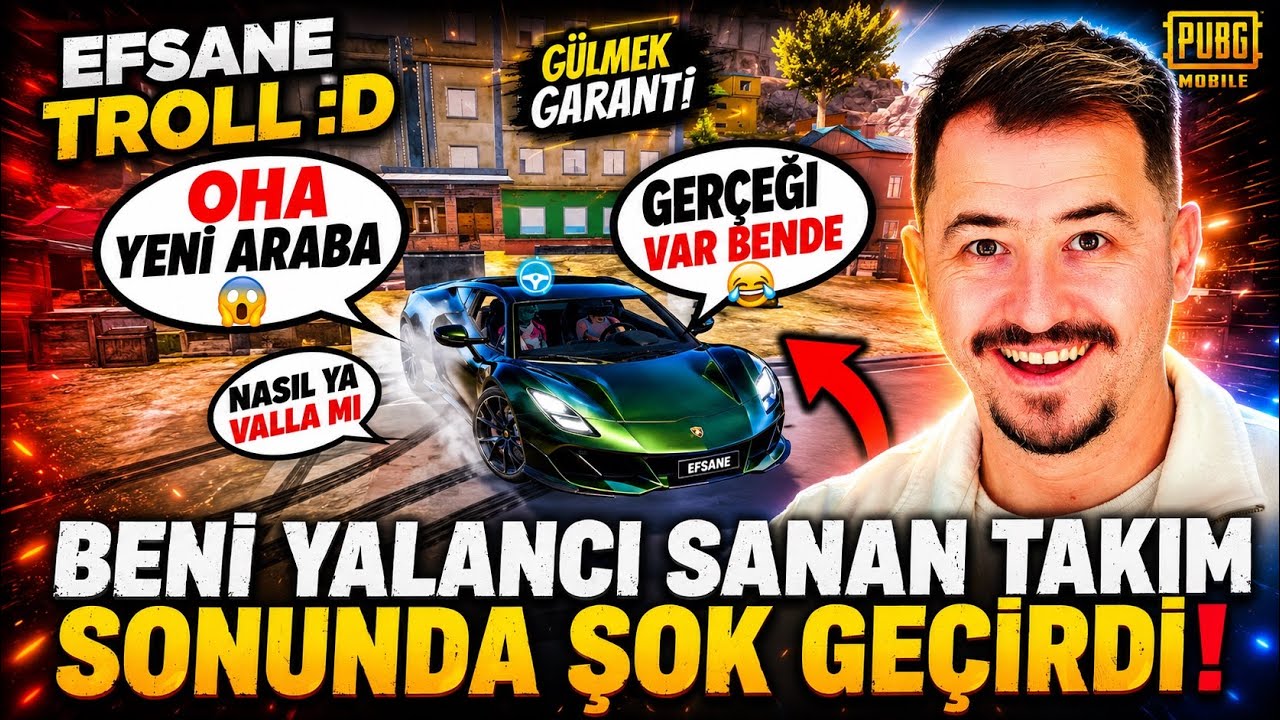 BENİ YALANCI SANAN TAKIM 🤪 SONUNDA ŞOK GEÇİRDİ - PUBG MOBİLE TROLL