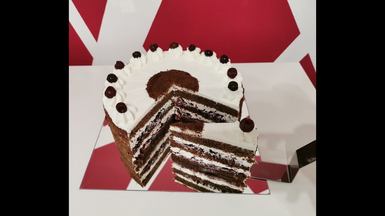 Švarcvald torta ( Schwarzwald Cake )