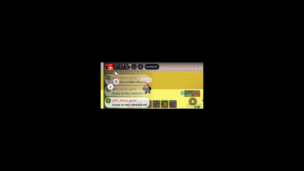 tocar e pvp