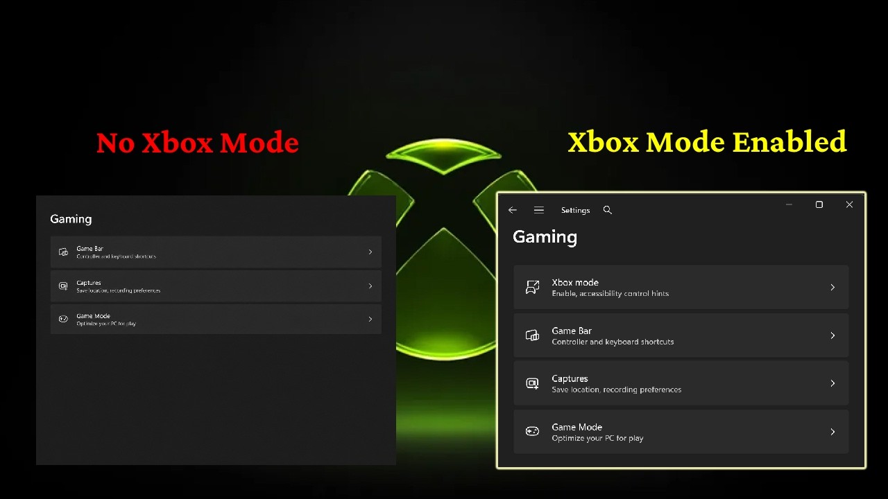 How to Enable Xbox Mode in less than 1 minute