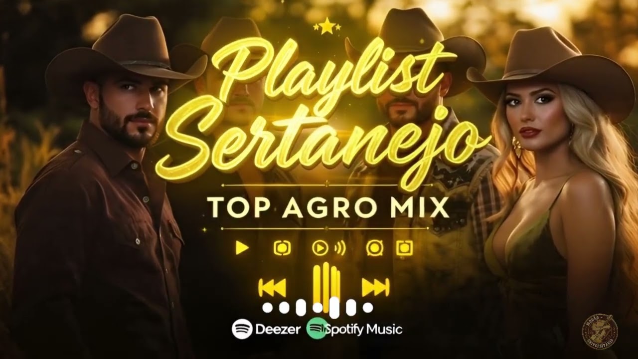 Playlist Sertanejo -TOP AGRO MIX🌟Modão UNIVERSITÁRIO   🔥🤠