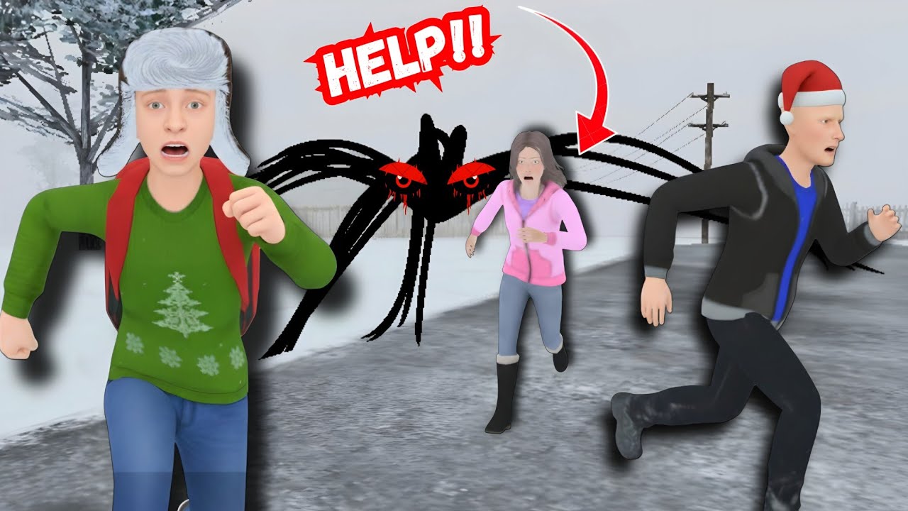 Clot Monster Is Chasing Andrew And His Friends In Schoolboy Runaway Stealth!!🤯