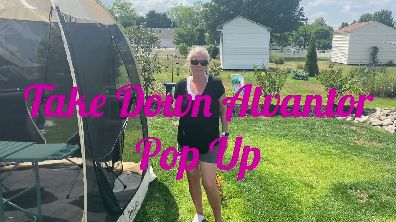 AWESOME POP UP DINING CANOPY/ALVANTOR 6x6 POP UP
