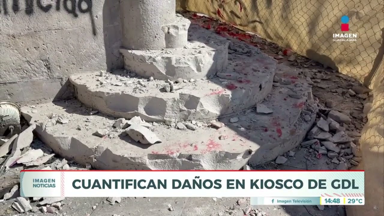 Ya se evalúan los daños al patrimonio tras marchas del 8M | Noticias GDL con Carolina Martínez