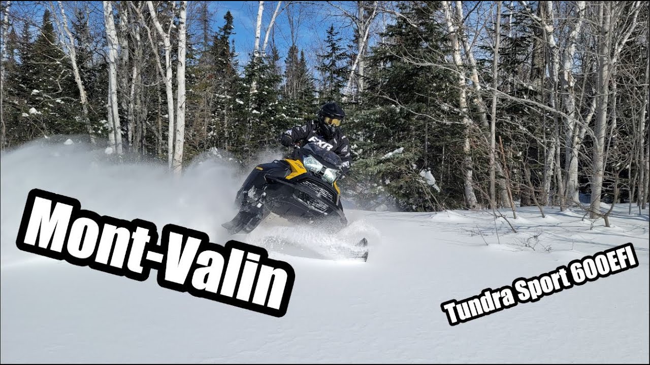ON JASE Hors piste Mont-Valin en Tundra Sport 600efi et en Scandic 900ace