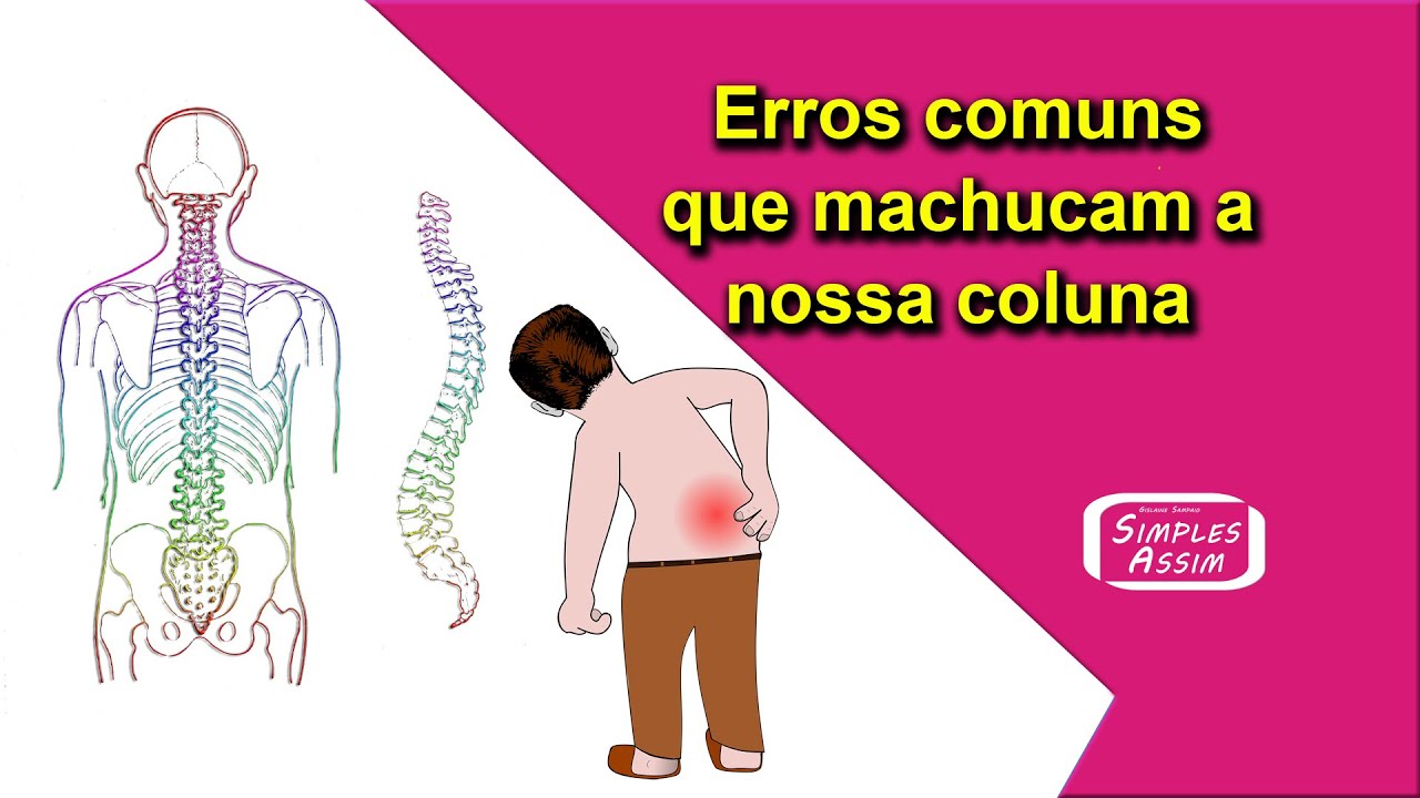 Como cuidar da sua coluna
