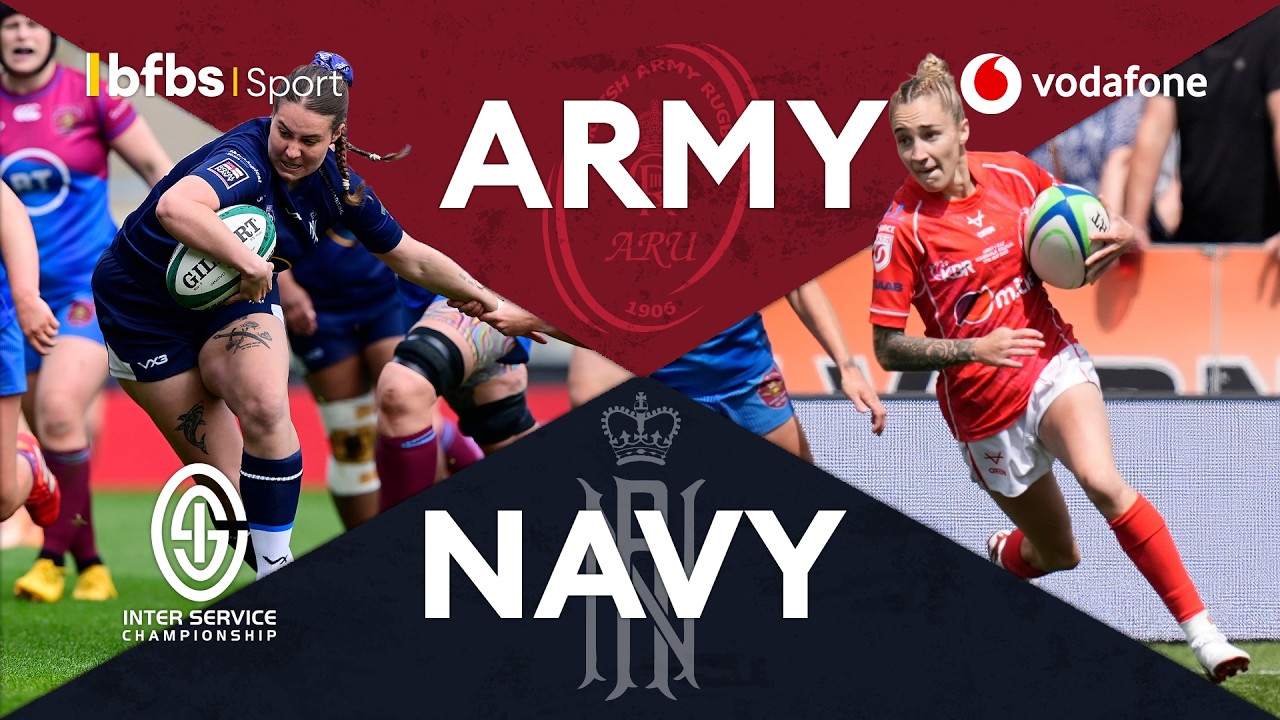 British Army v Royal Navy | 2026 women's Inter Service rugby union championships
