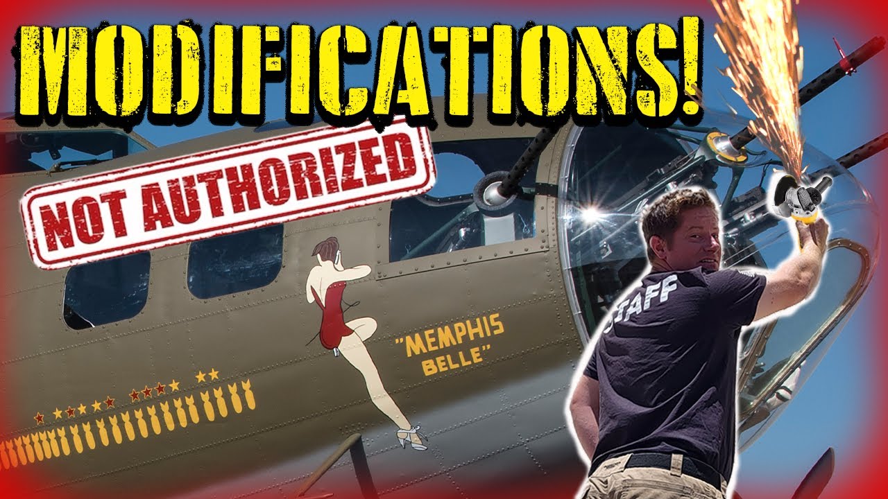 Познакомьтесь с модификациями B-17 Memphis Belle!