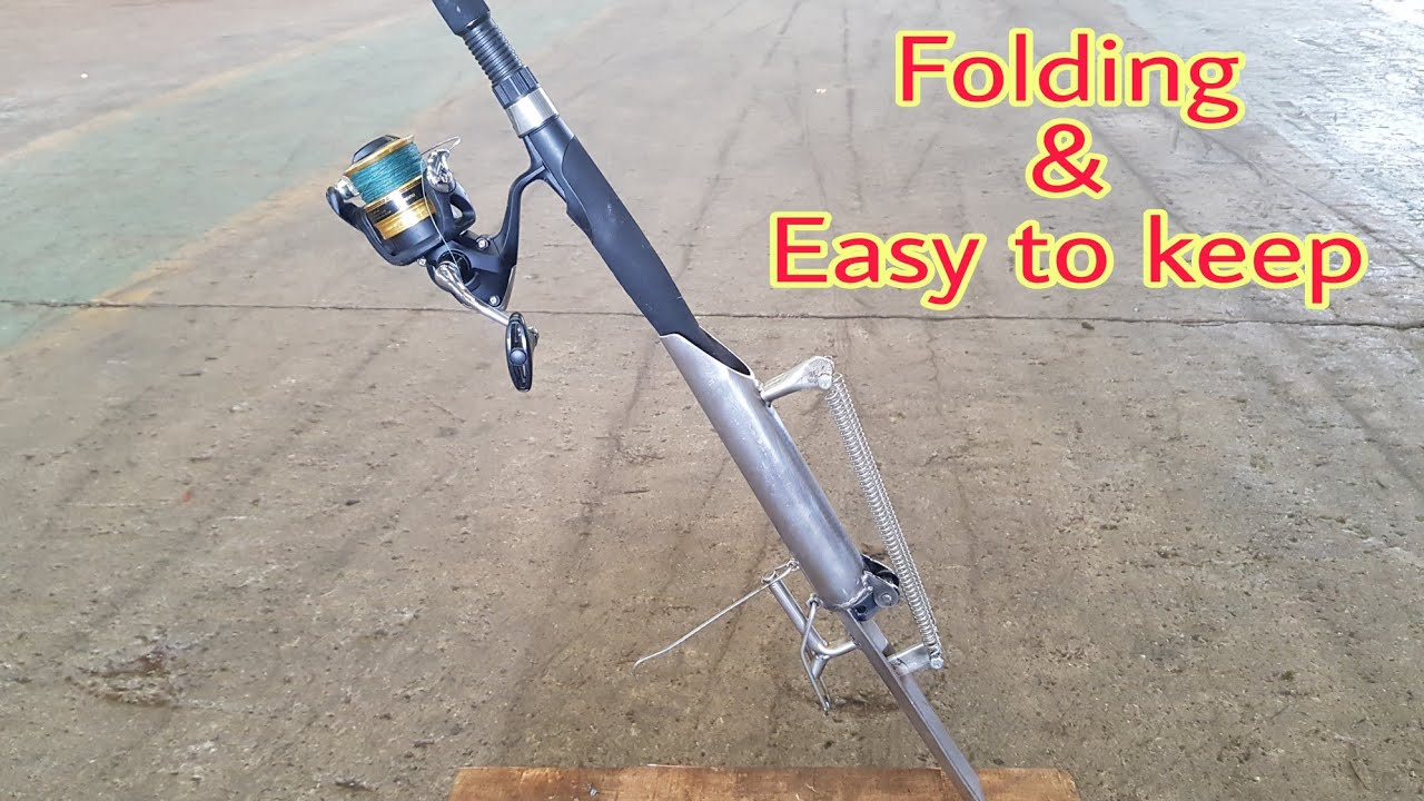 Automatic Fishing Rod Holder // Self-Setting Fishing Rod