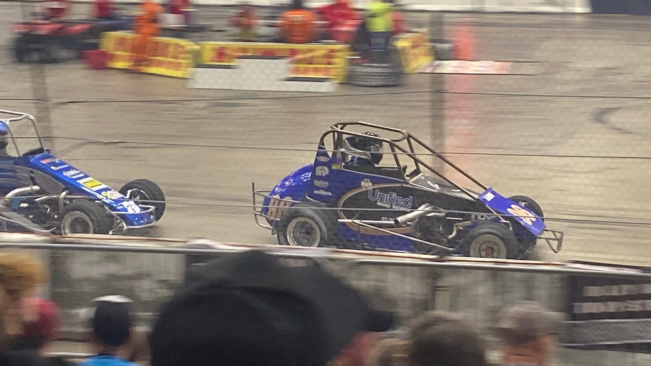 50 Lap Indoor Midgets *Feature* | Rumble In Fort Wayne | 12.28.24