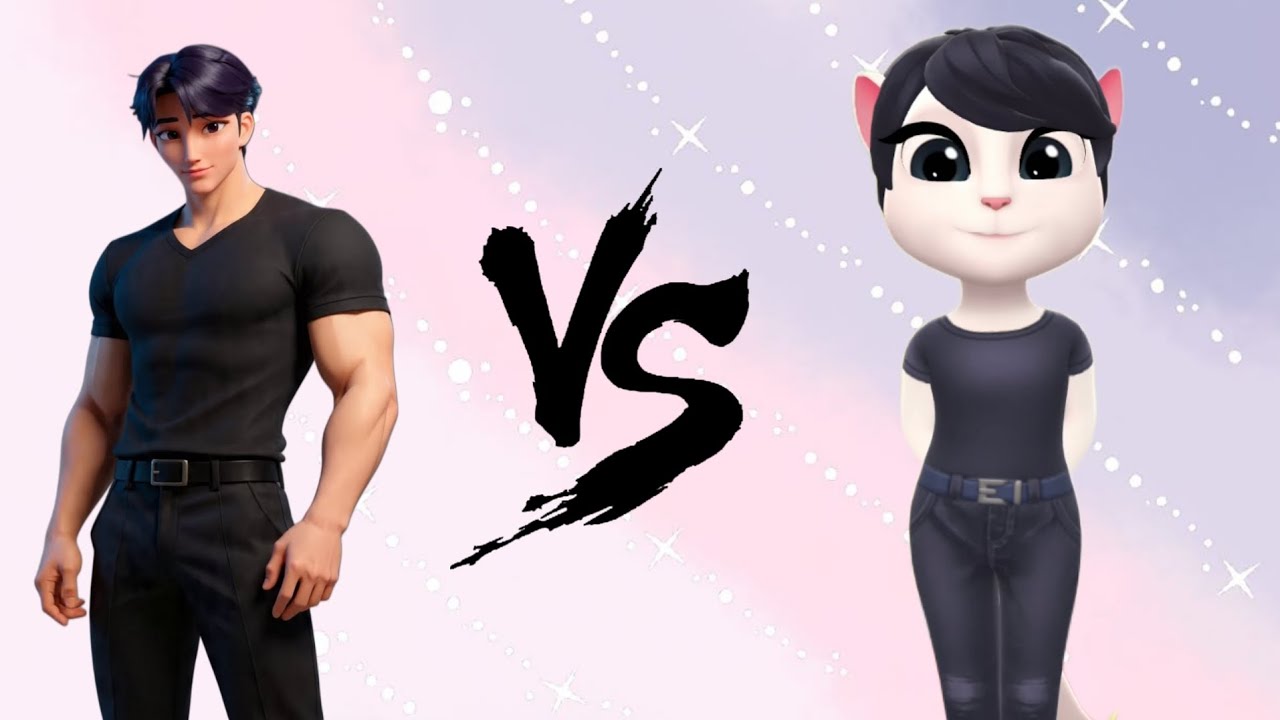 Jinu Saja Kpop Vs Angela Cosplay My Talking Angela 2 New Update