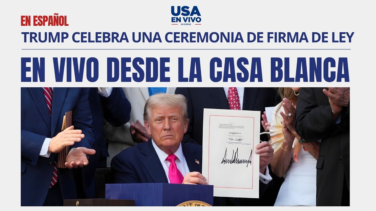 EN VIVO Trump firma Project Vault: Reserva estratégica contra China, en español | USA EN VIVO 🔴
