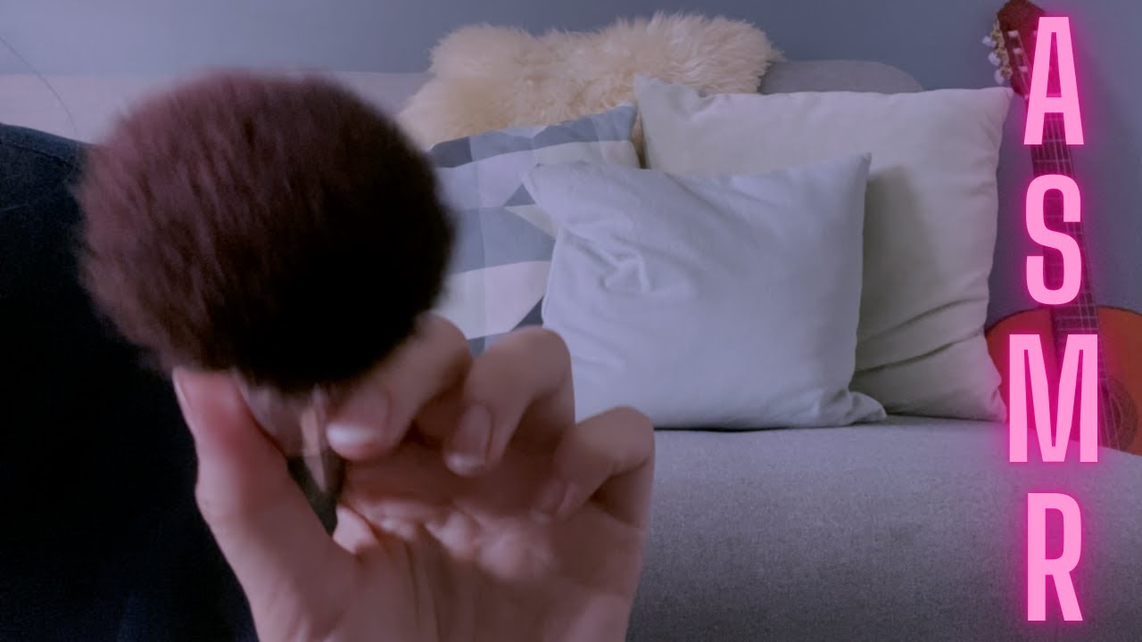 Børster hele dit ansigt til du falder i en dyb søvn 🩷(DANSK ASMR)