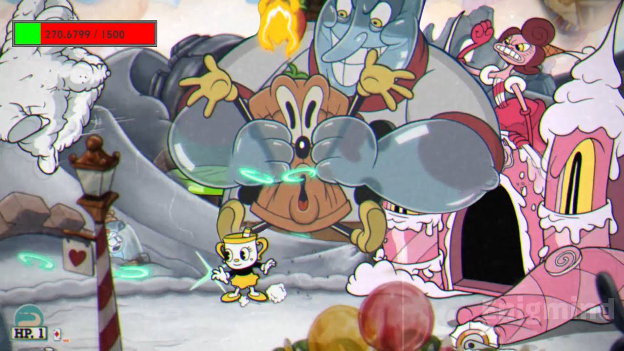 Can i beat Chef Saltbaker + Baroness Von Bon Bon together - Cuphead DLC