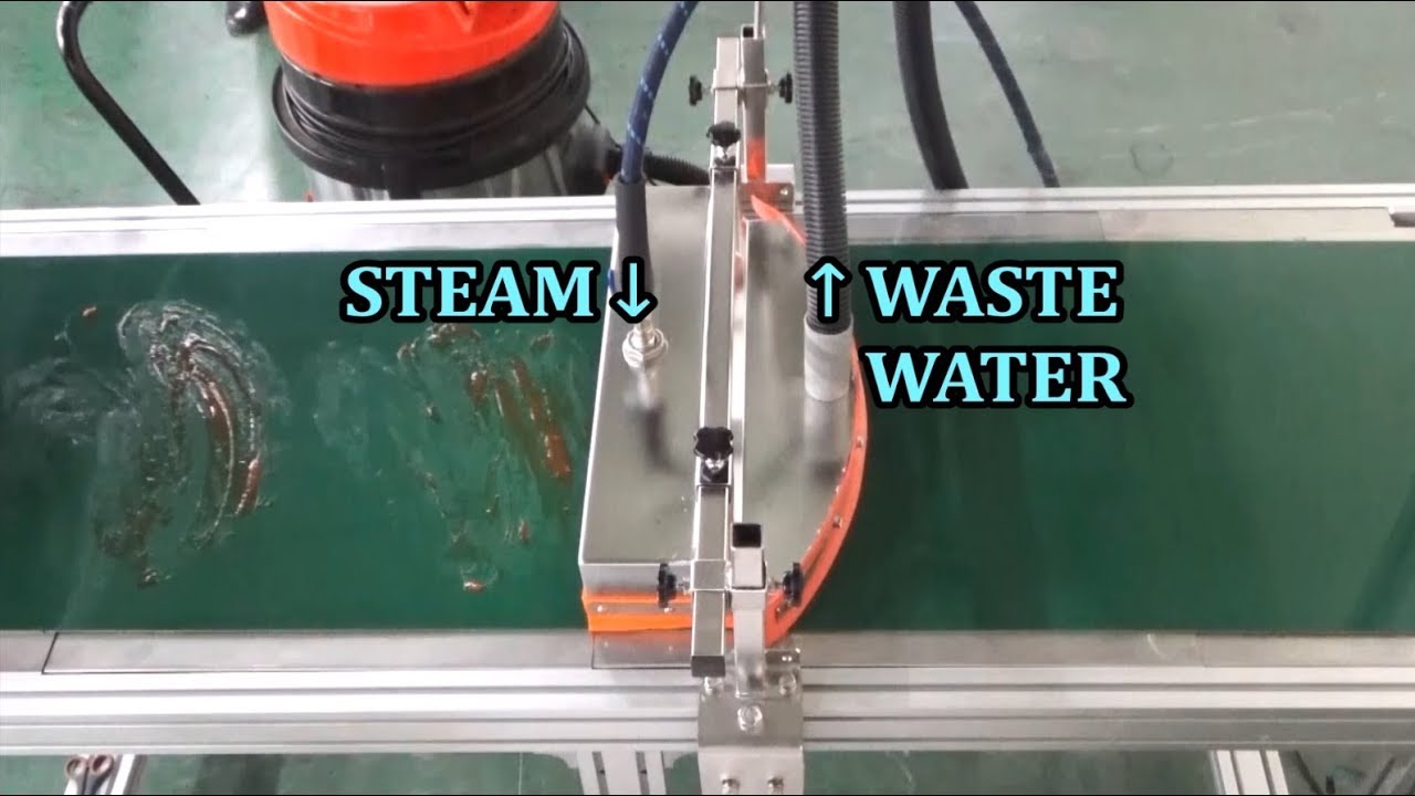 Amazing Conveyor System Cleaner (Steam & Vacuum)