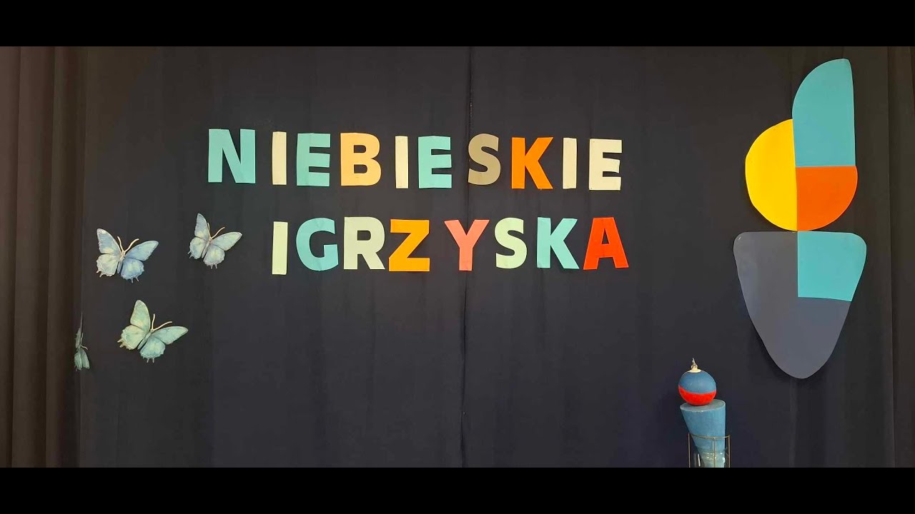 Niebieskie Igrzyska w Publicznym Przedszkolu im  Jasia i Małgosi w Sobolewie