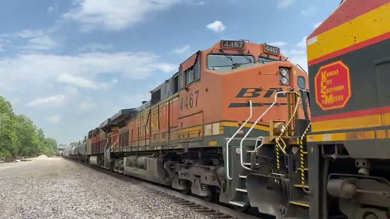 6/25/2022 Railroad Days weekend in La Plata, MO (BNSF Marceline Subdivision)
