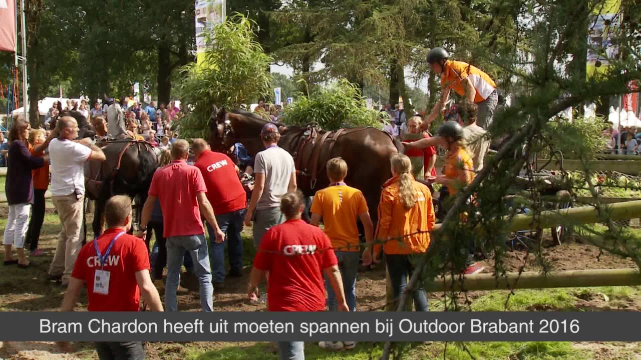 Bram Chardon heeft uit moeten spannen bij Outdoor Brabant 2016