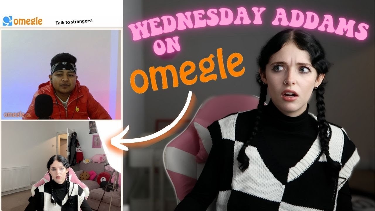 I WENT ON OMEGLE AS WEDNESDAY ADDAMS...