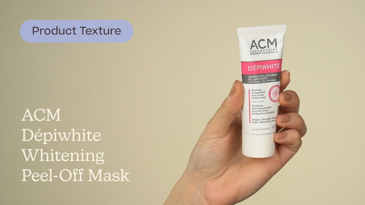 ACM D&eacute;piwhite Whitening Peel-Off Mask Texture | Care to Beauty