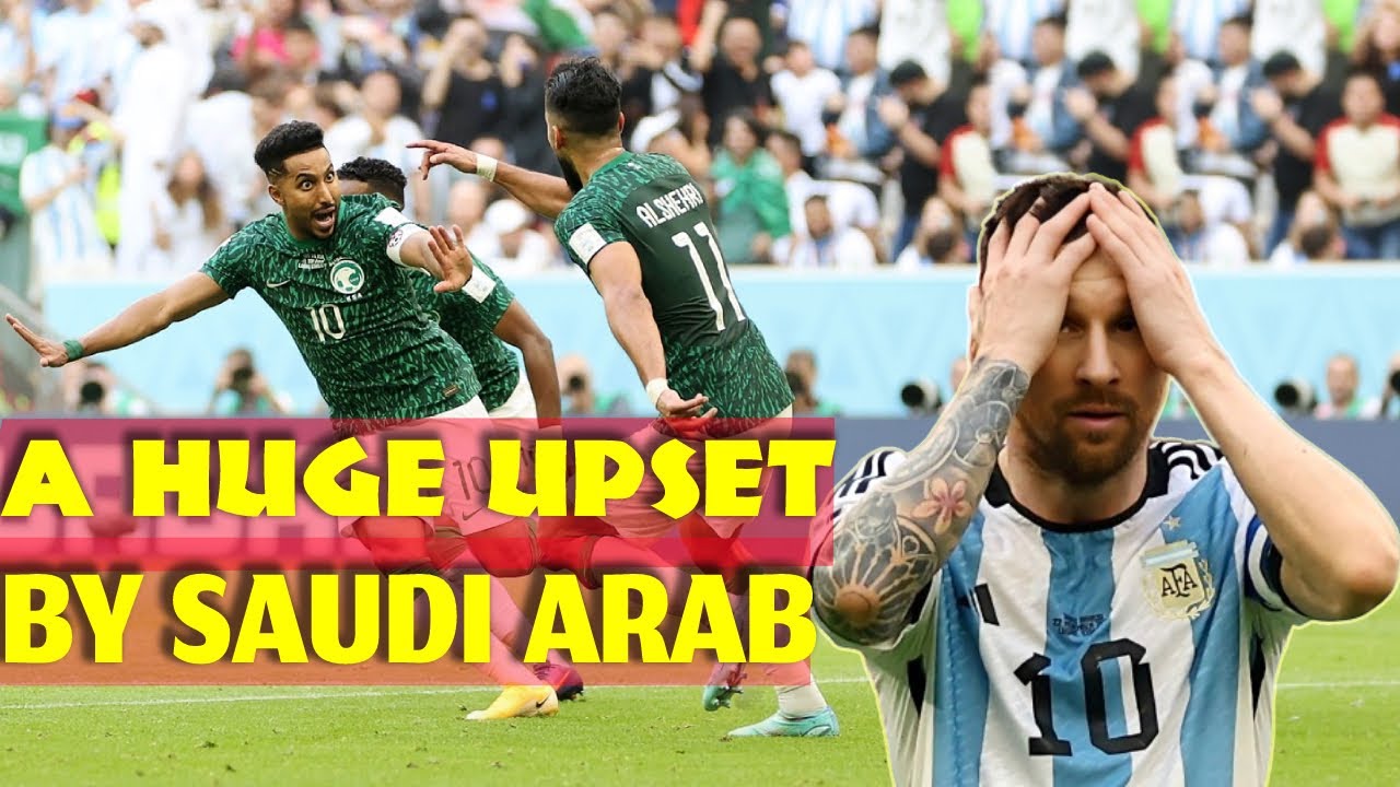 Reacting to Big Upset in football history | saudi arabia beats argentina | Crazy Reaction in FiFA