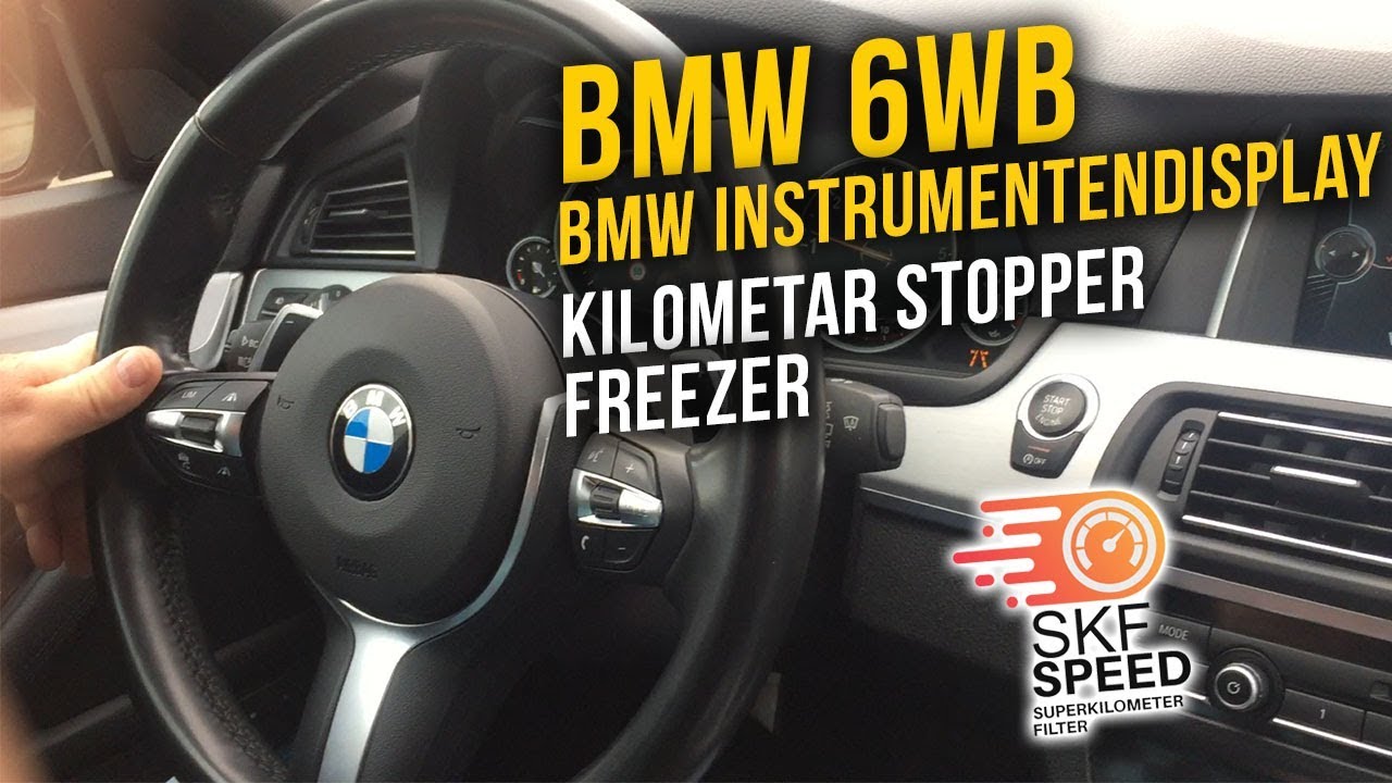 BMW Multifunktionales Instrumentendisplay 6WB F10 5er F11 5er Kilometer Stoppen